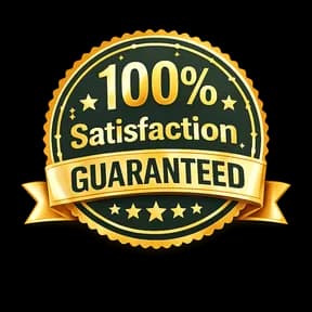 100% satisfaction guaranteed
